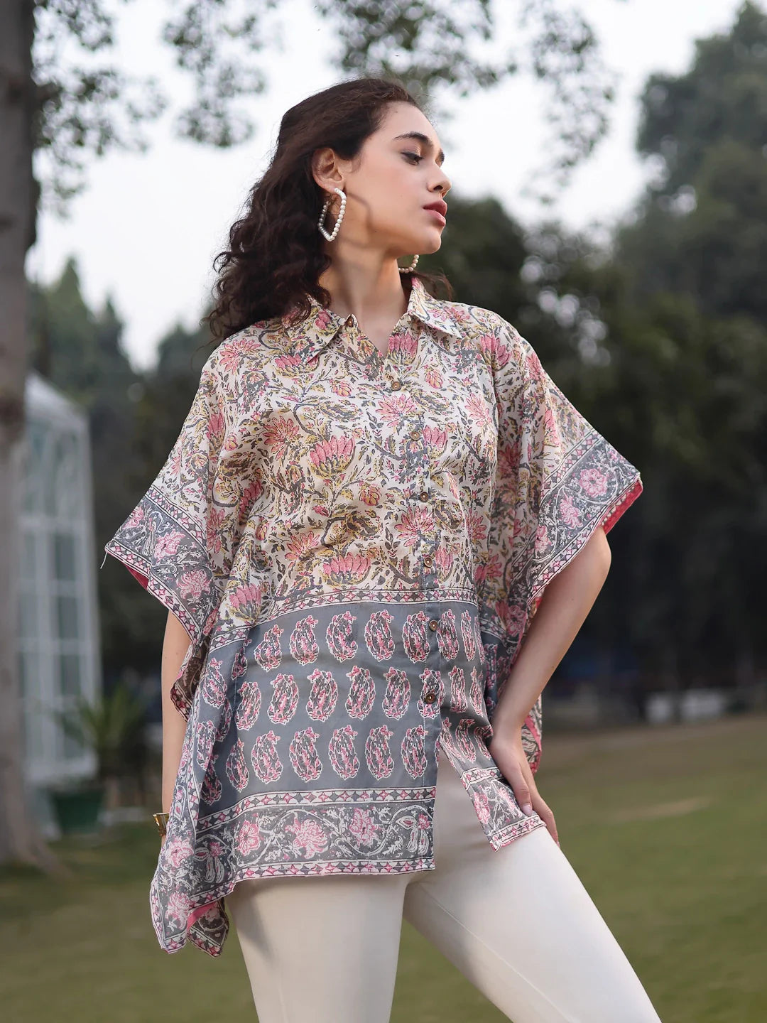 Cotton White Kaftan