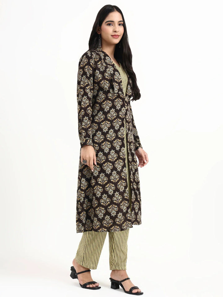 Cotton Jacket Co-Ord Set