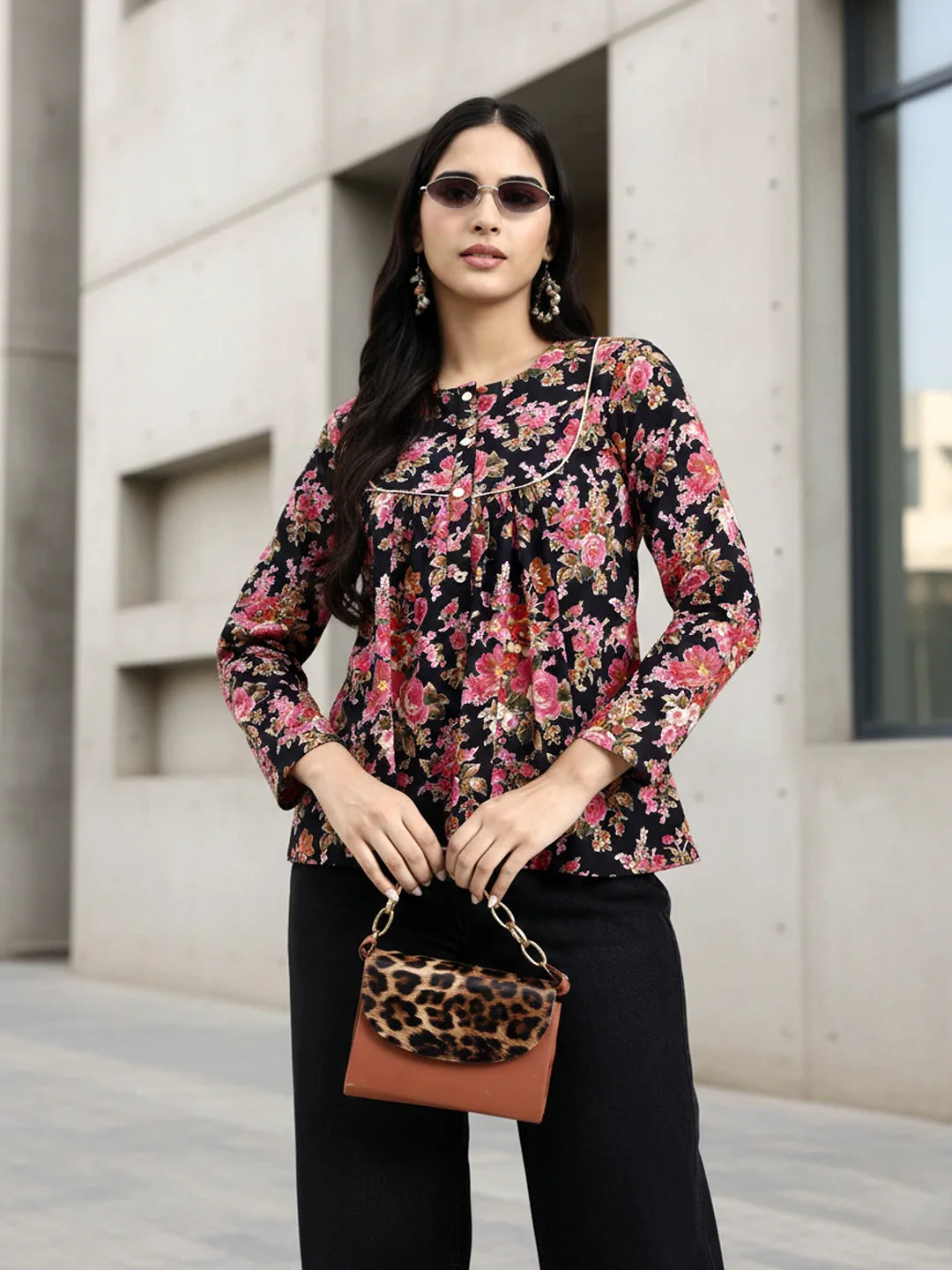 Cotton Flare Top