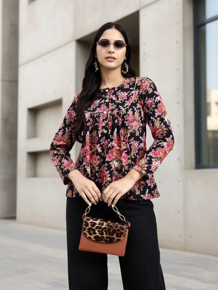 Cotton Flare Top