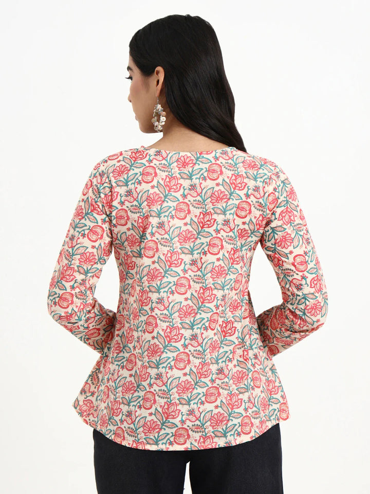 Cotton Flare Top