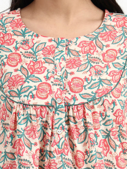 Cotton Flare Top