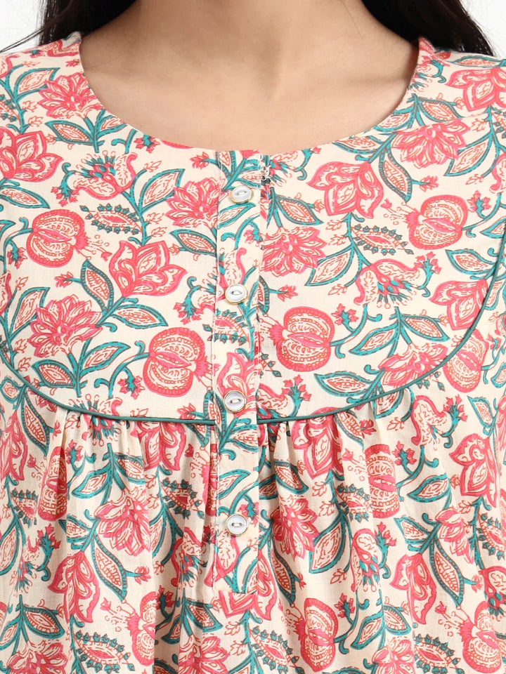 Cotton Flare Top