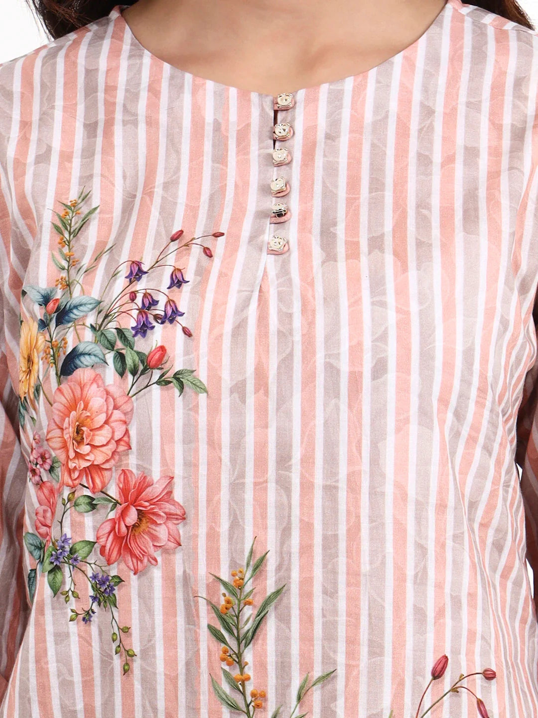 Printed Cotton Co-Ord Set
