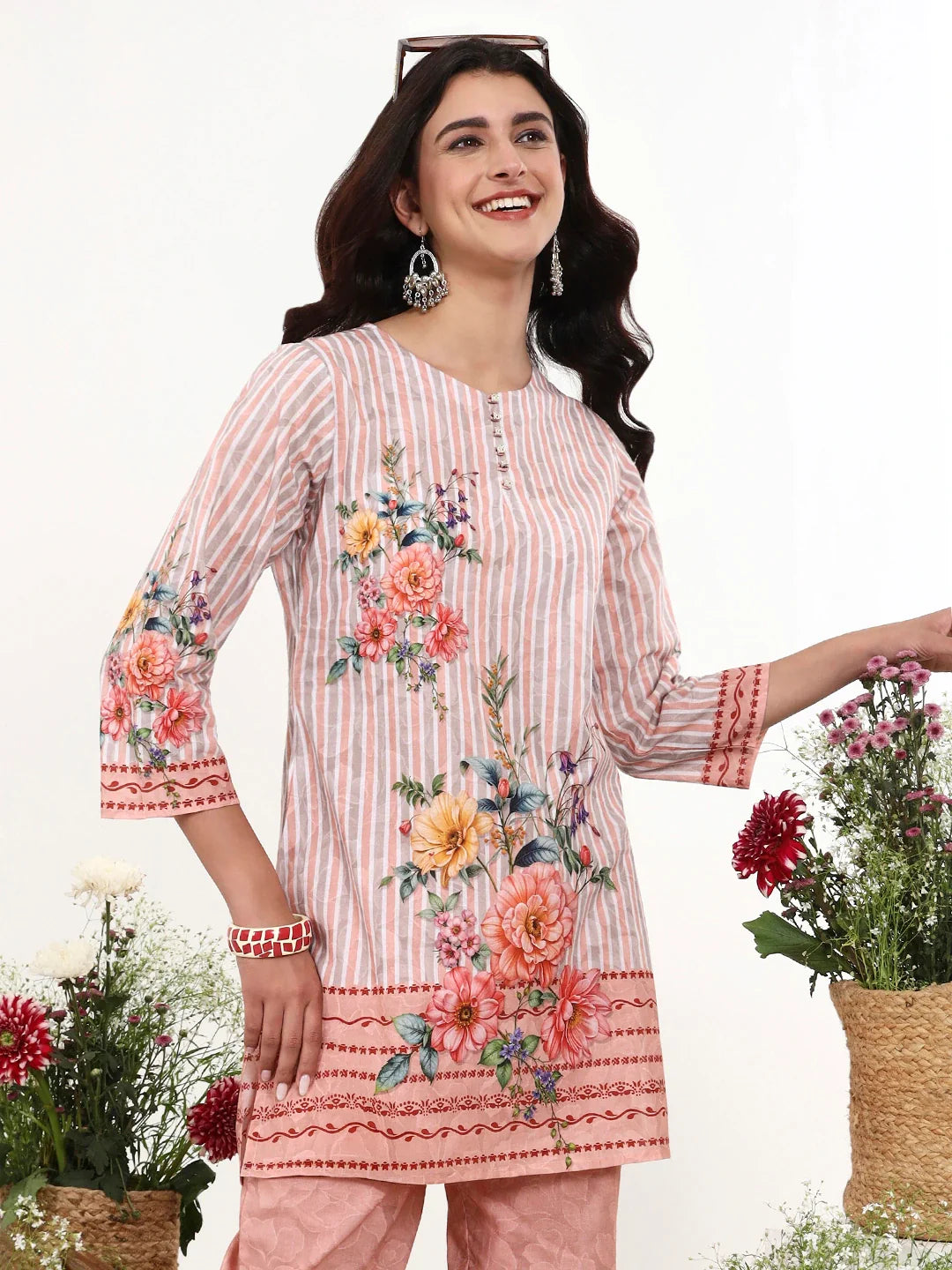 Printed Cotton Co-Ord Set
