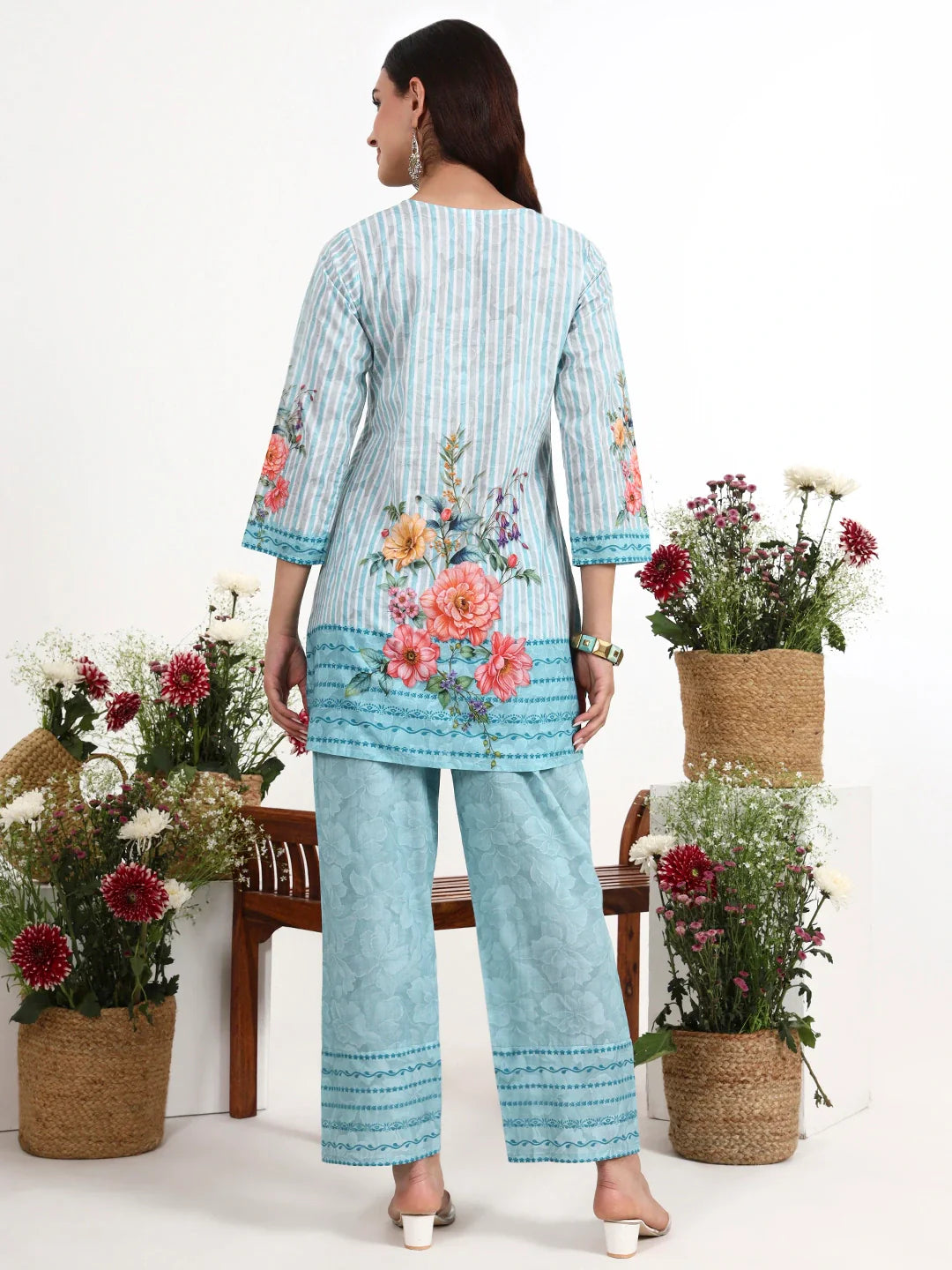 Printed Cotton Co-Ord Set