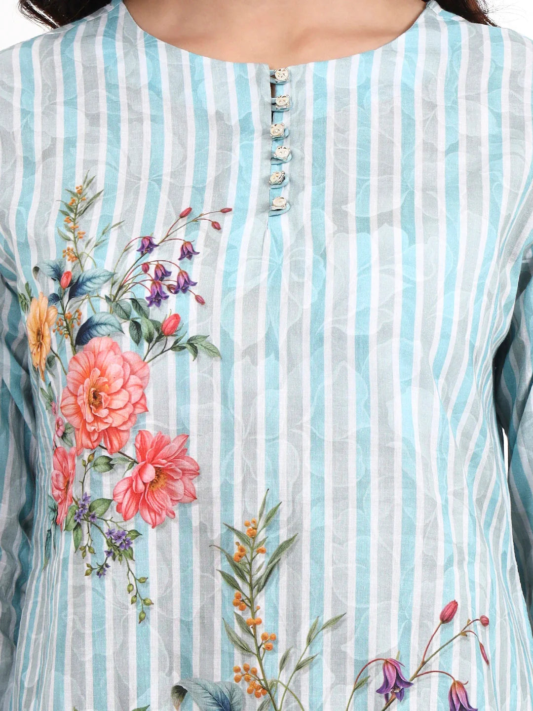 Printed Cotton Co-Ord Set