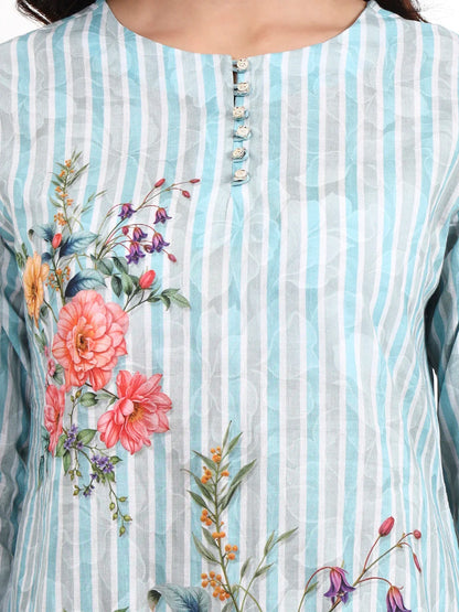 Printed Cotton Co-Ord Set