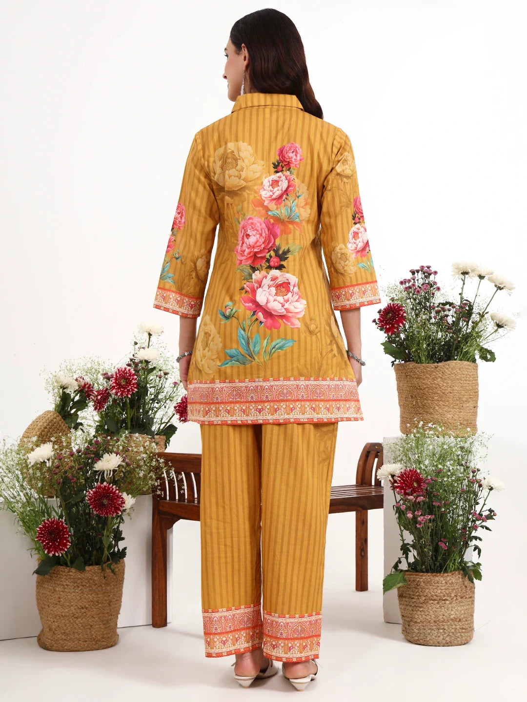 Printed Cotton Co-Ord Set