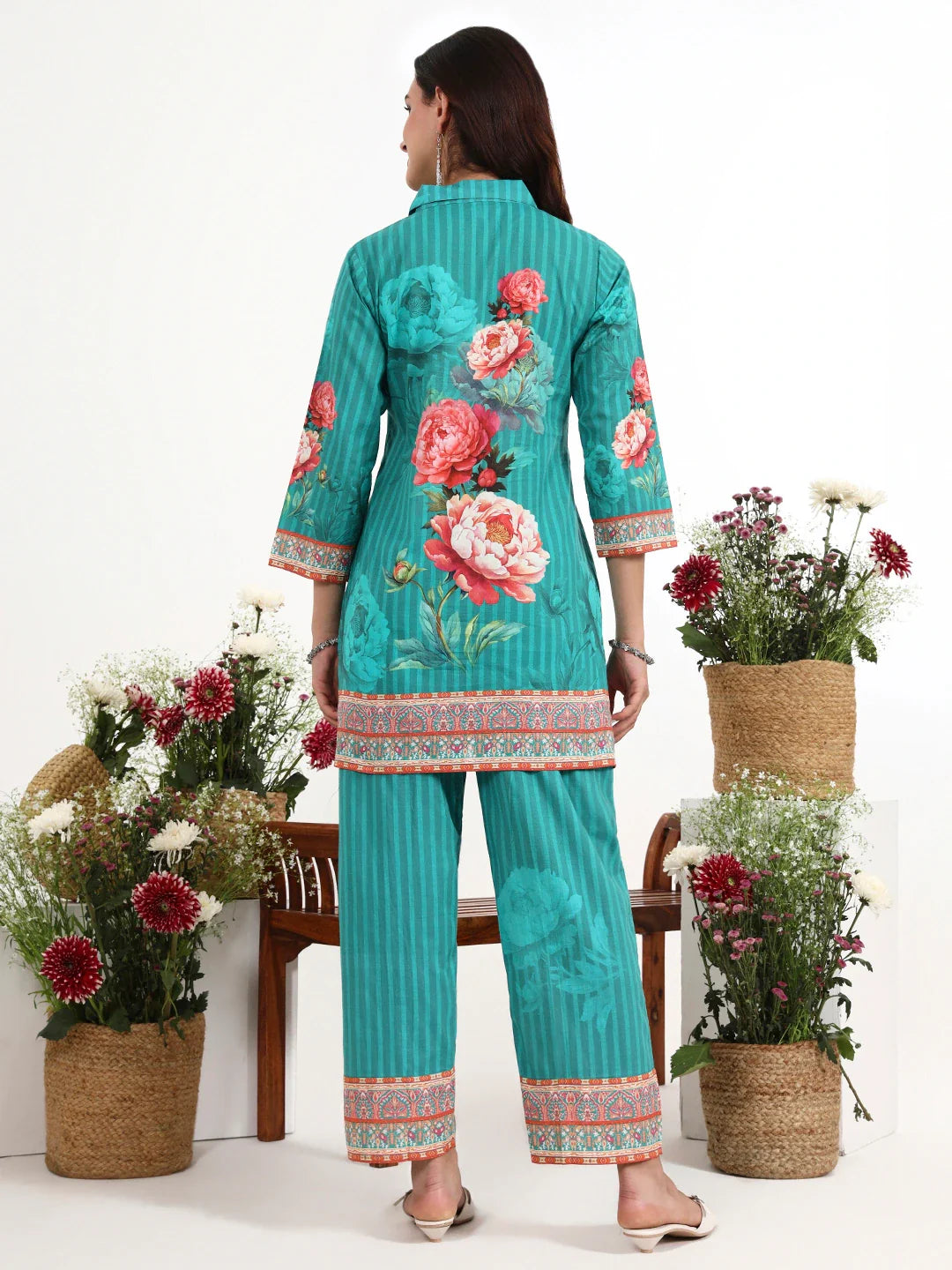 Printed Cotton Co-Ord Set