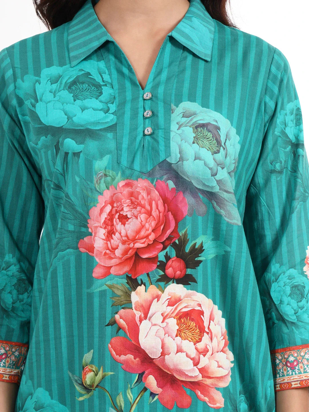 Printed Cotton Co-Ord Set