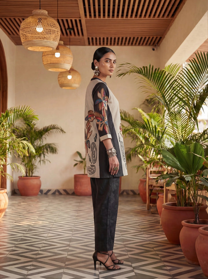 Printed Cotton Co-Ord Set