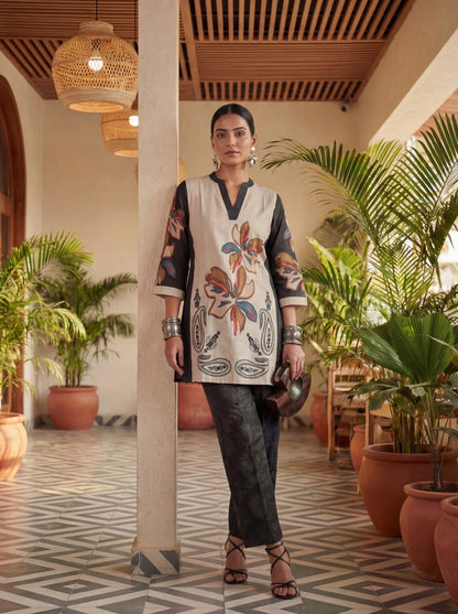 Printed Cotton Co-Ord Set