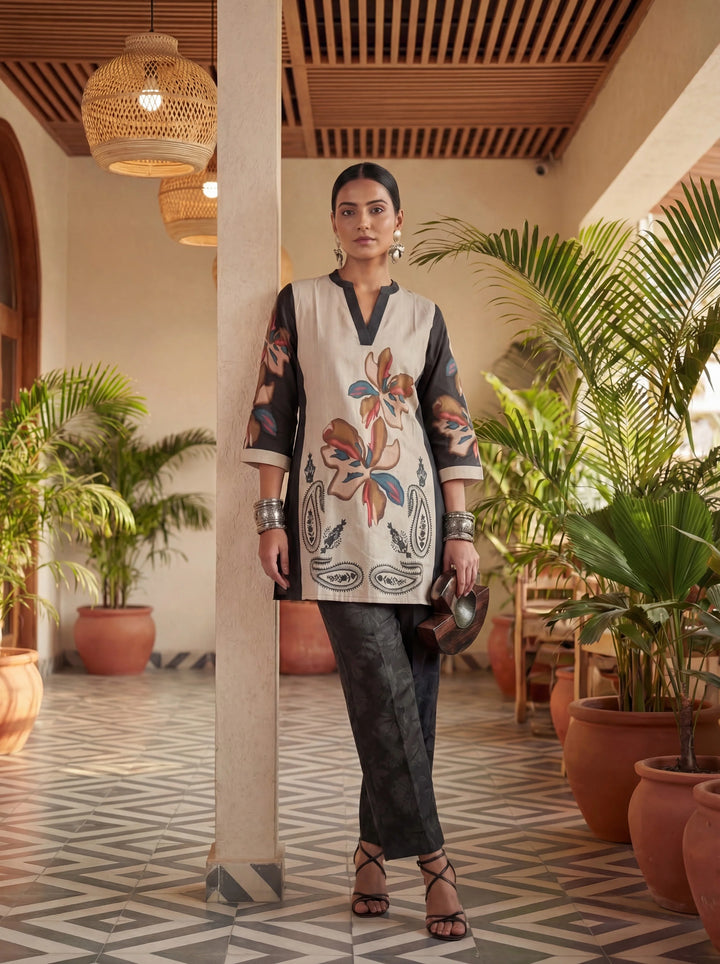 Printed Cotton Co-Ord Set