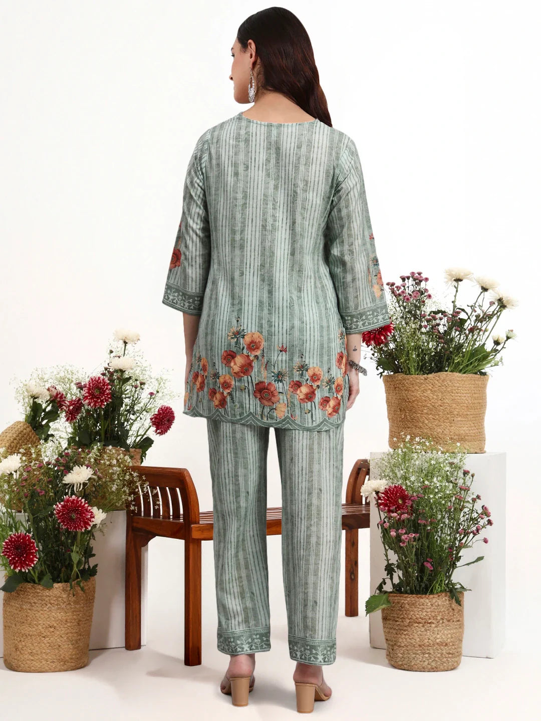 Printed Cotton Co-Ord Set