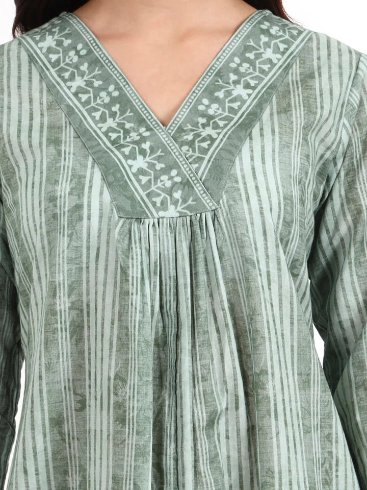 Printed Cotton Co-Ord Set
