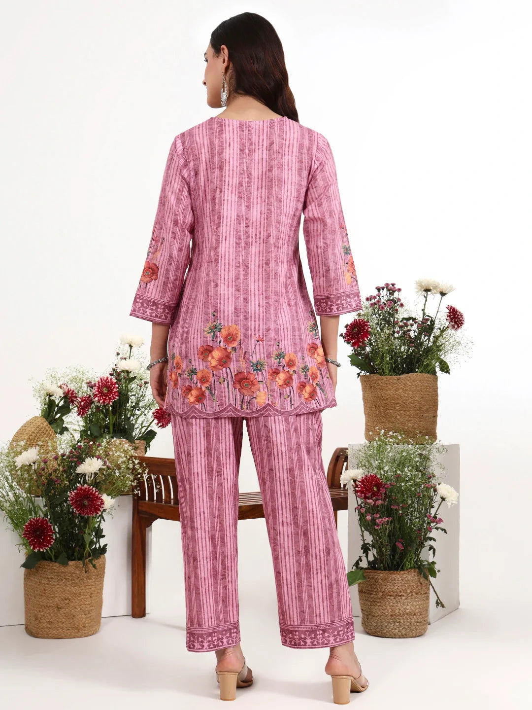 Printed Cotton Co-Ord Set