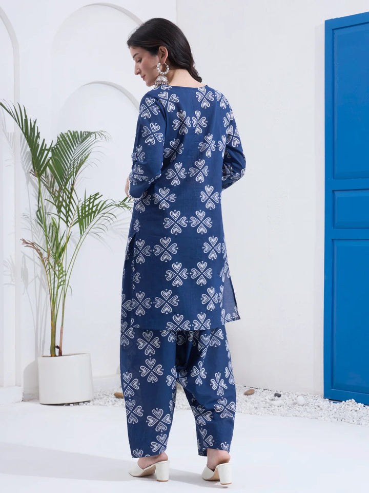 Cotton Kurta Salwar Co-Ord Set