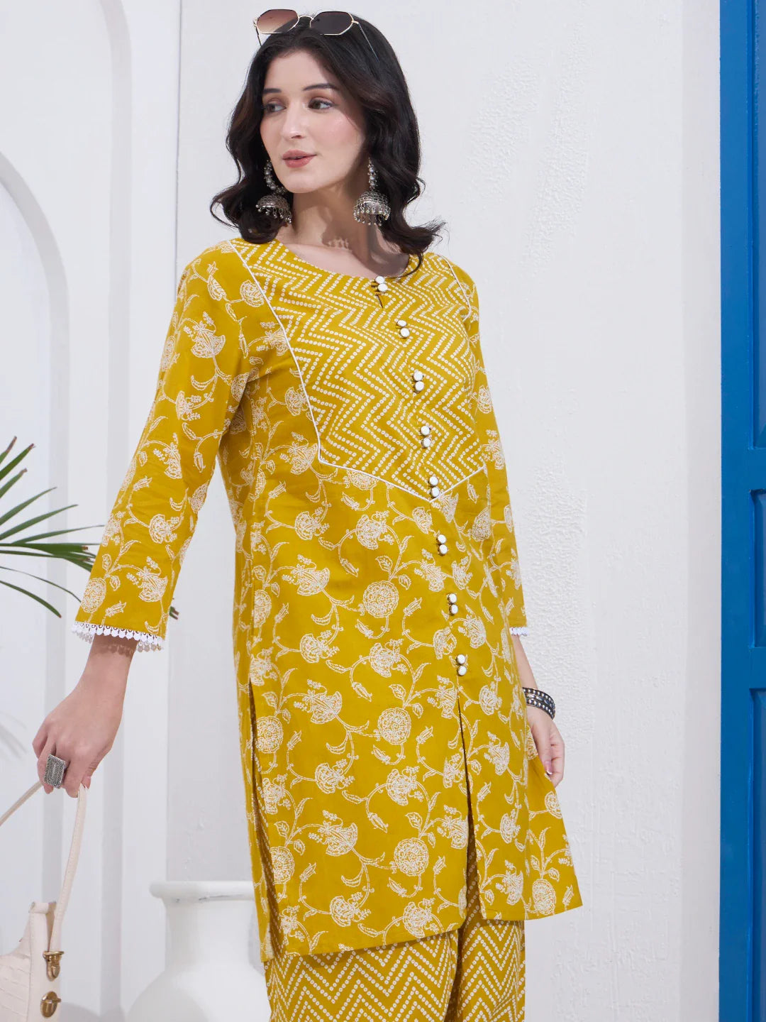 Cotton Kurta Salwar Co-Ord Set