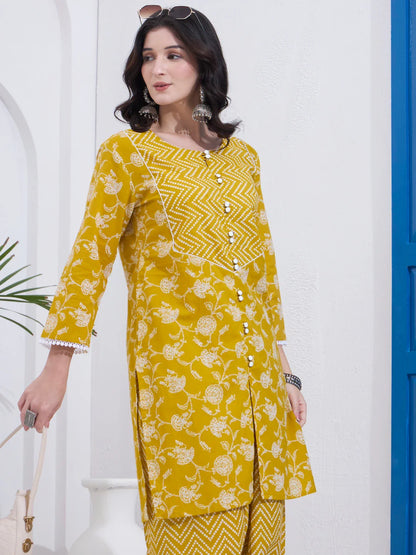 Cotton Kurta Salwar Co-Ord Set