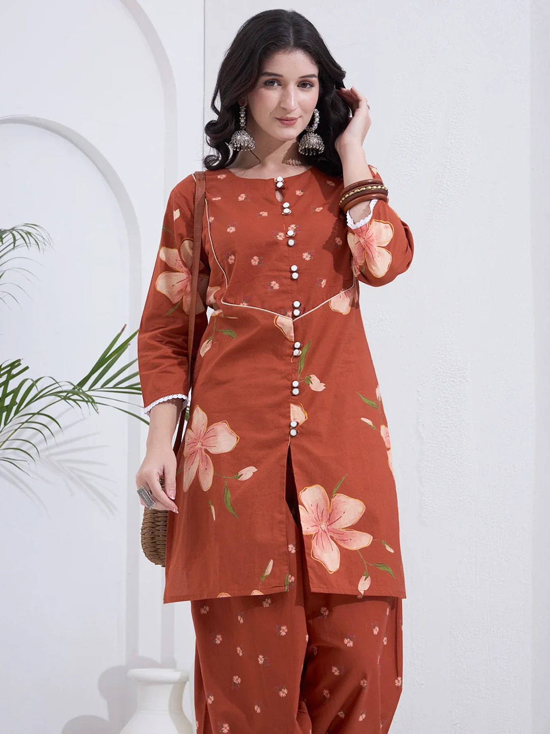 Cotton Kurta Salwar Co-Ord Set
