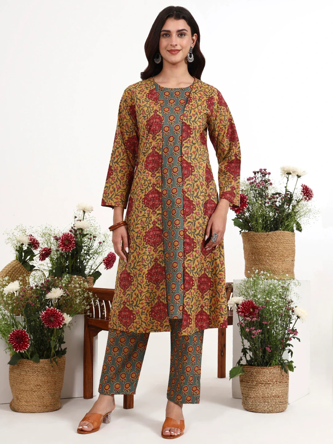Cotton Aline Style Co-Ord Set