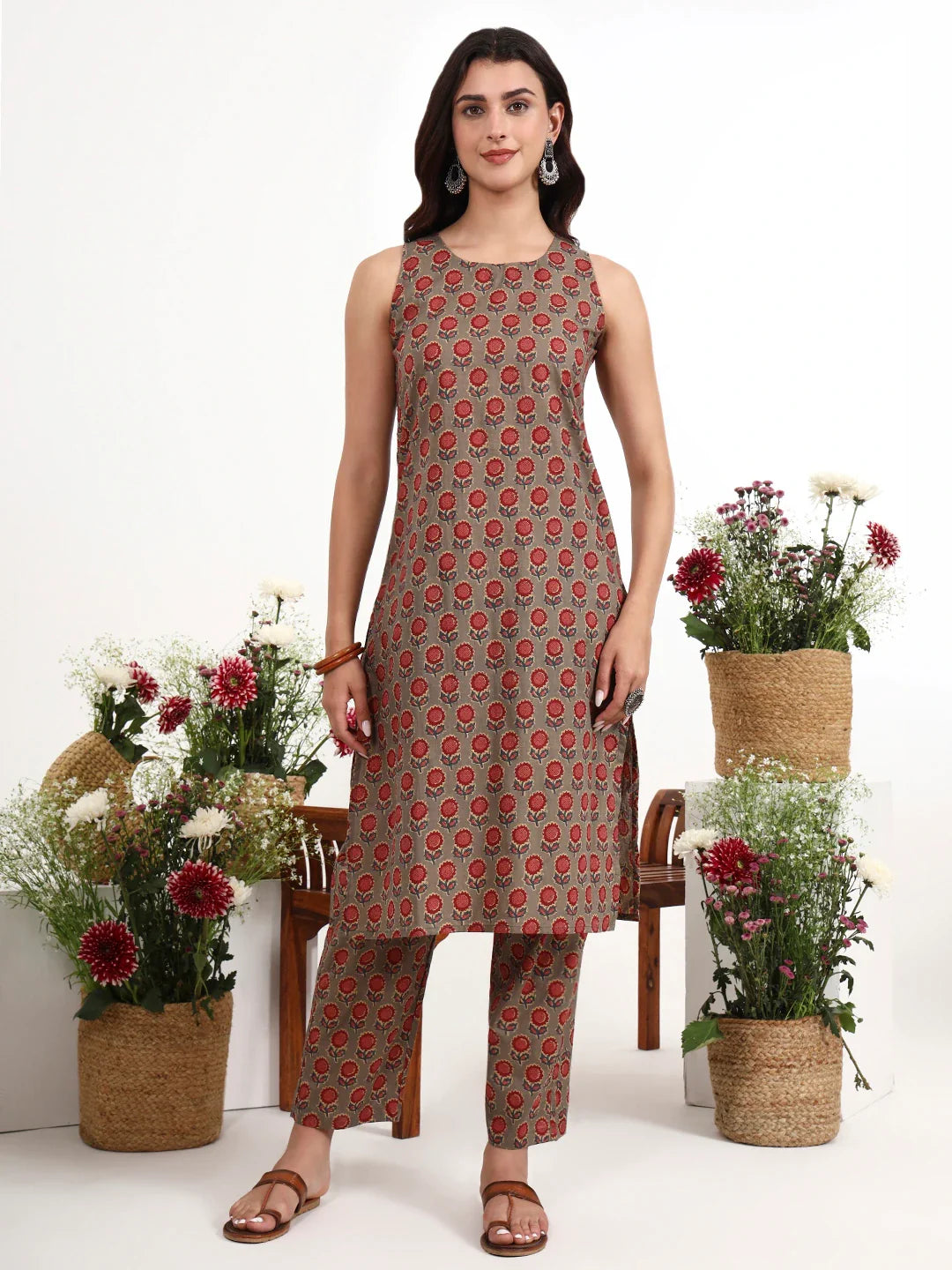 Cotton Aline Style Co-Ord Set
