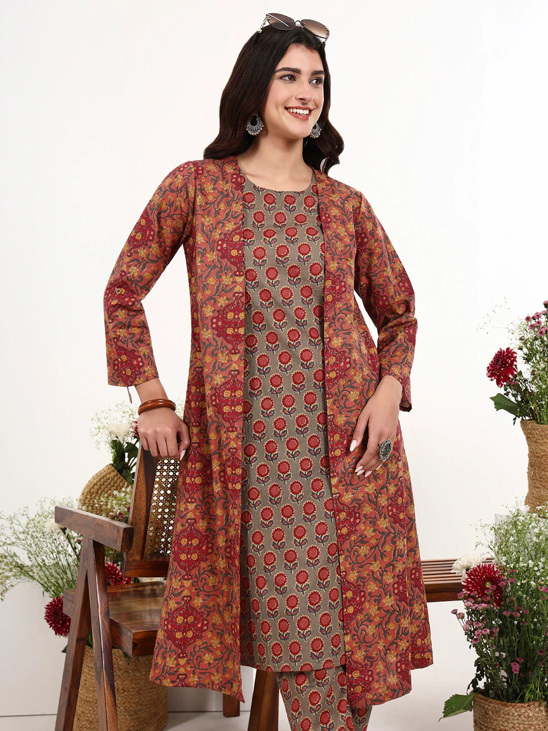 Cotton Aline Style Co-Ord Set