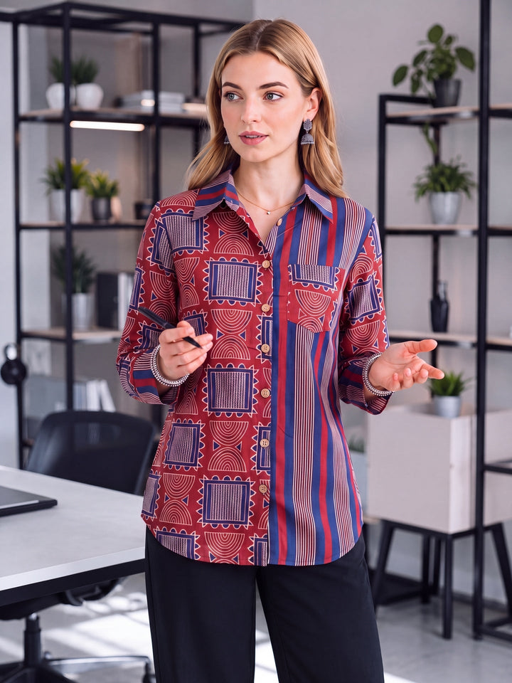 Cotton Shirt Top