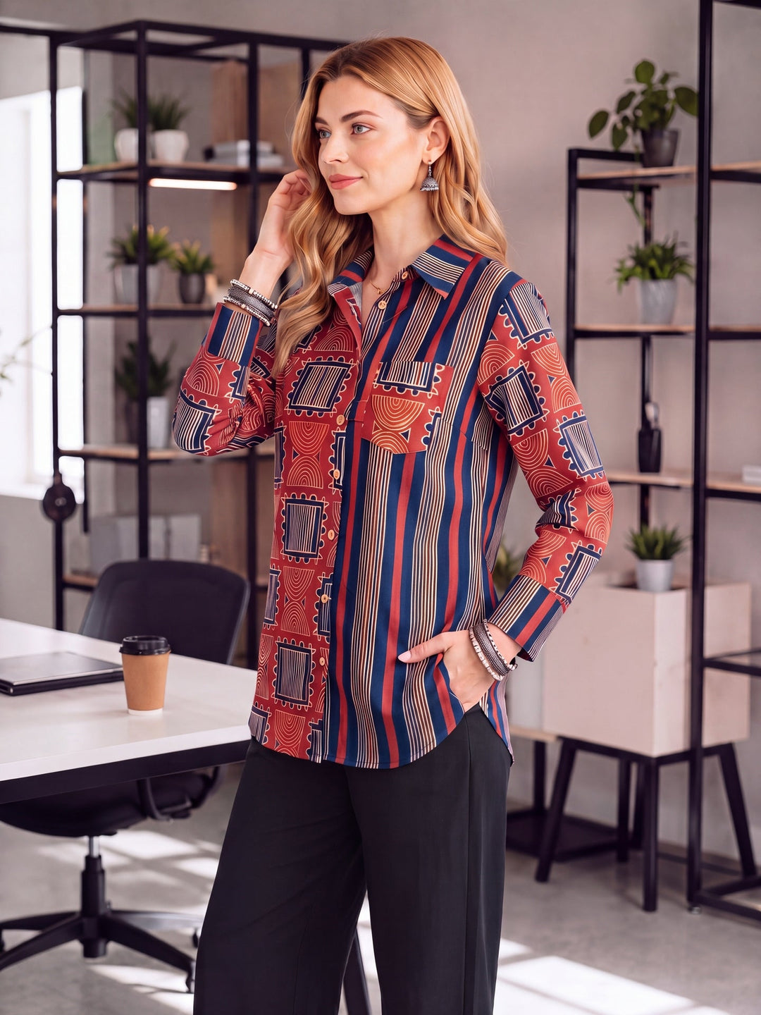 Cotton Shirt Top