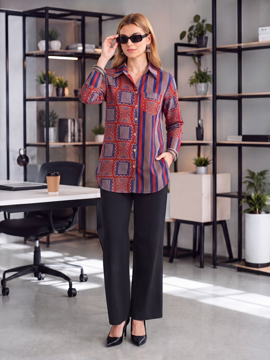 Cotton Shirt Top