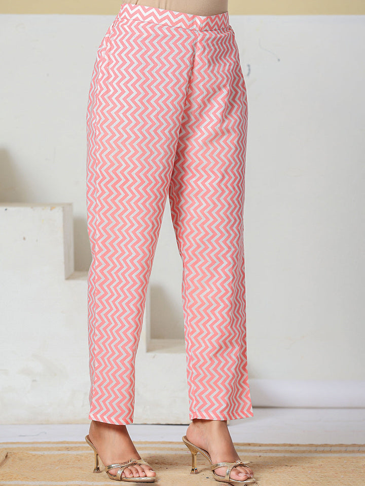 Pure Cotton Maternity Kurta Pant With Dupatta Set