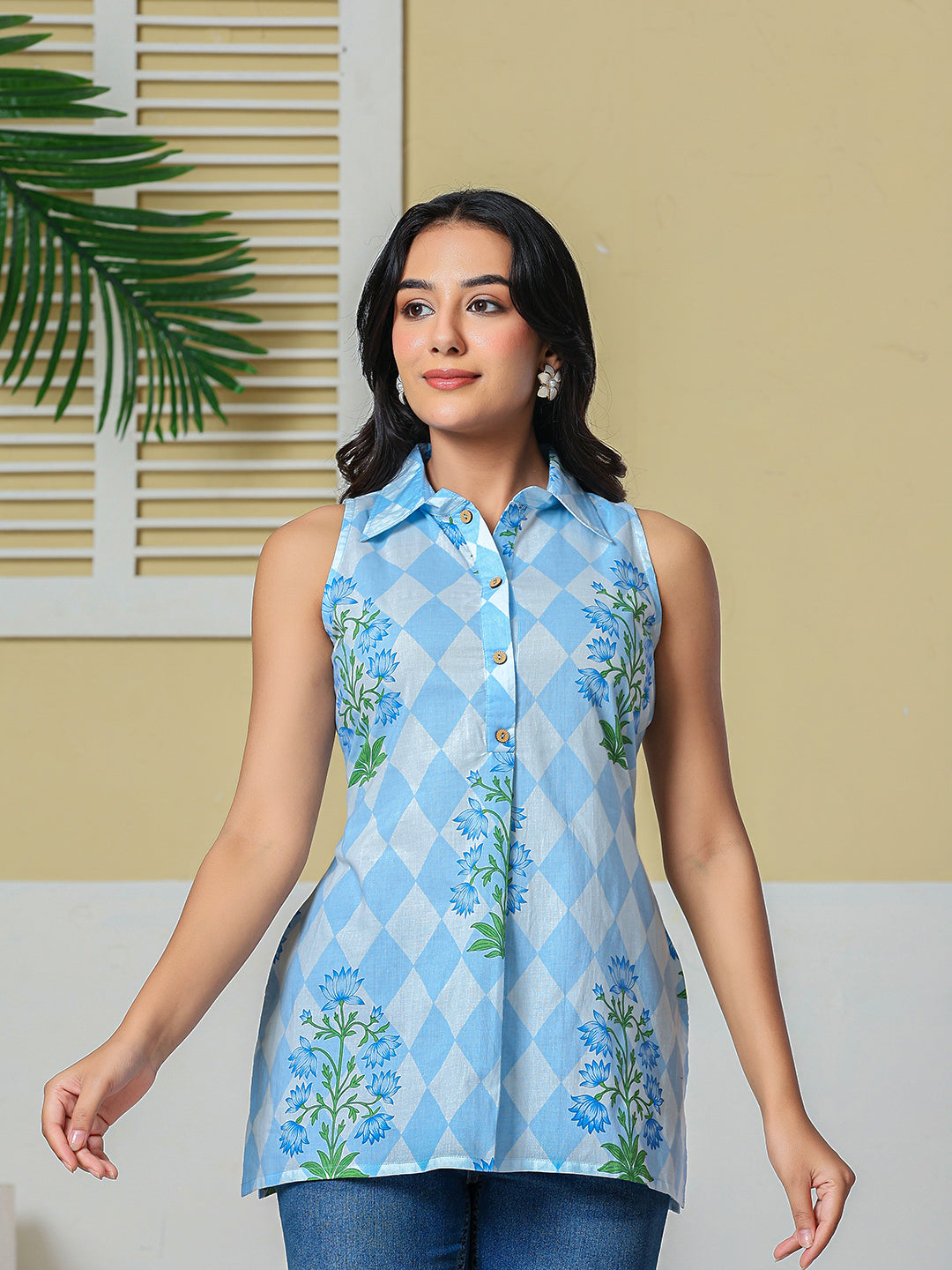 Cotton Shirt Top