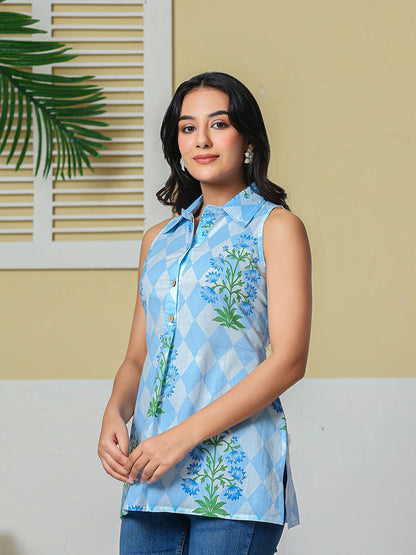 Cotton Shirt Top