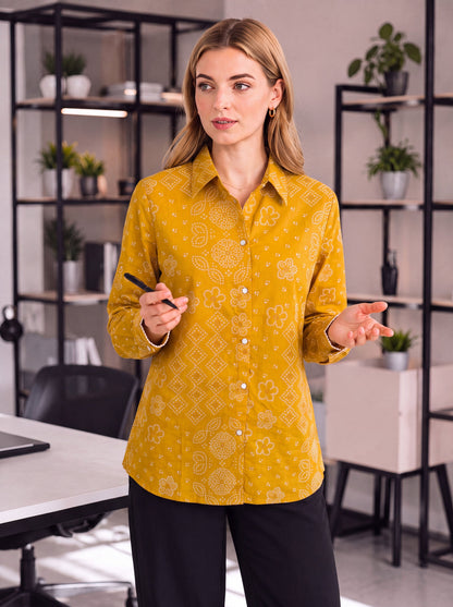 Cotton Bhandhej Shirt
