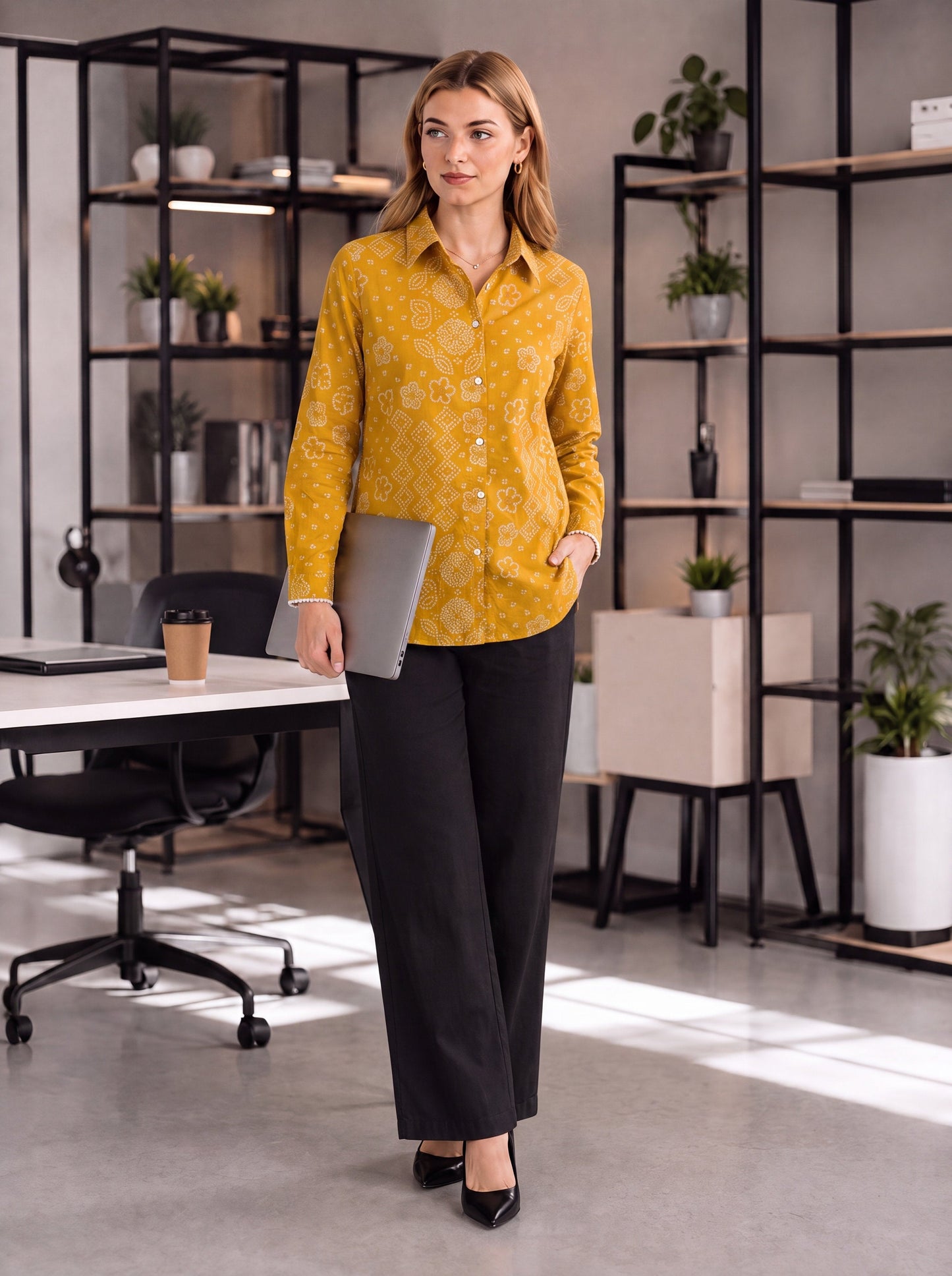 Cotton Bhandhej Shirt