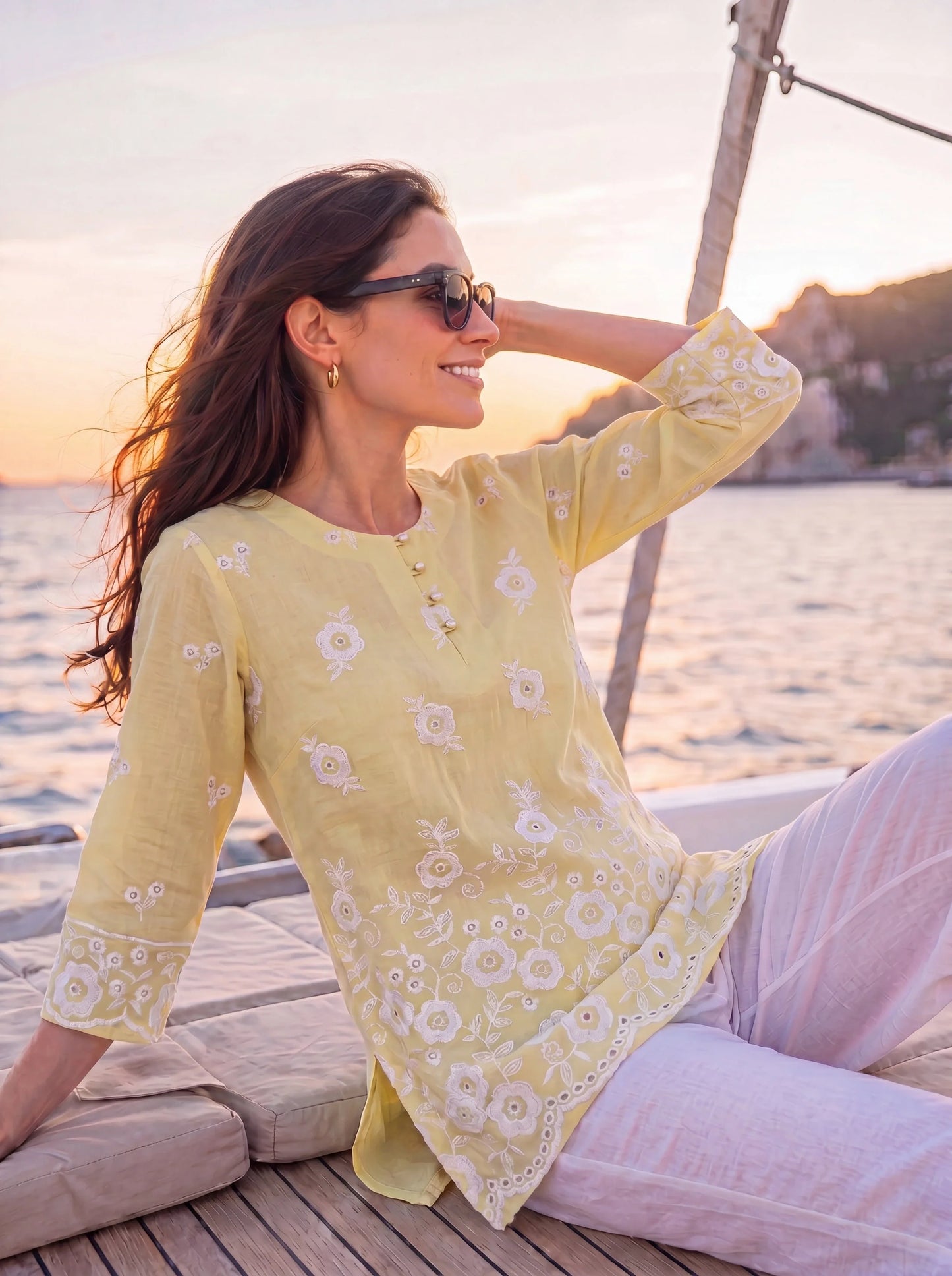 Cotton Lucknowi Top