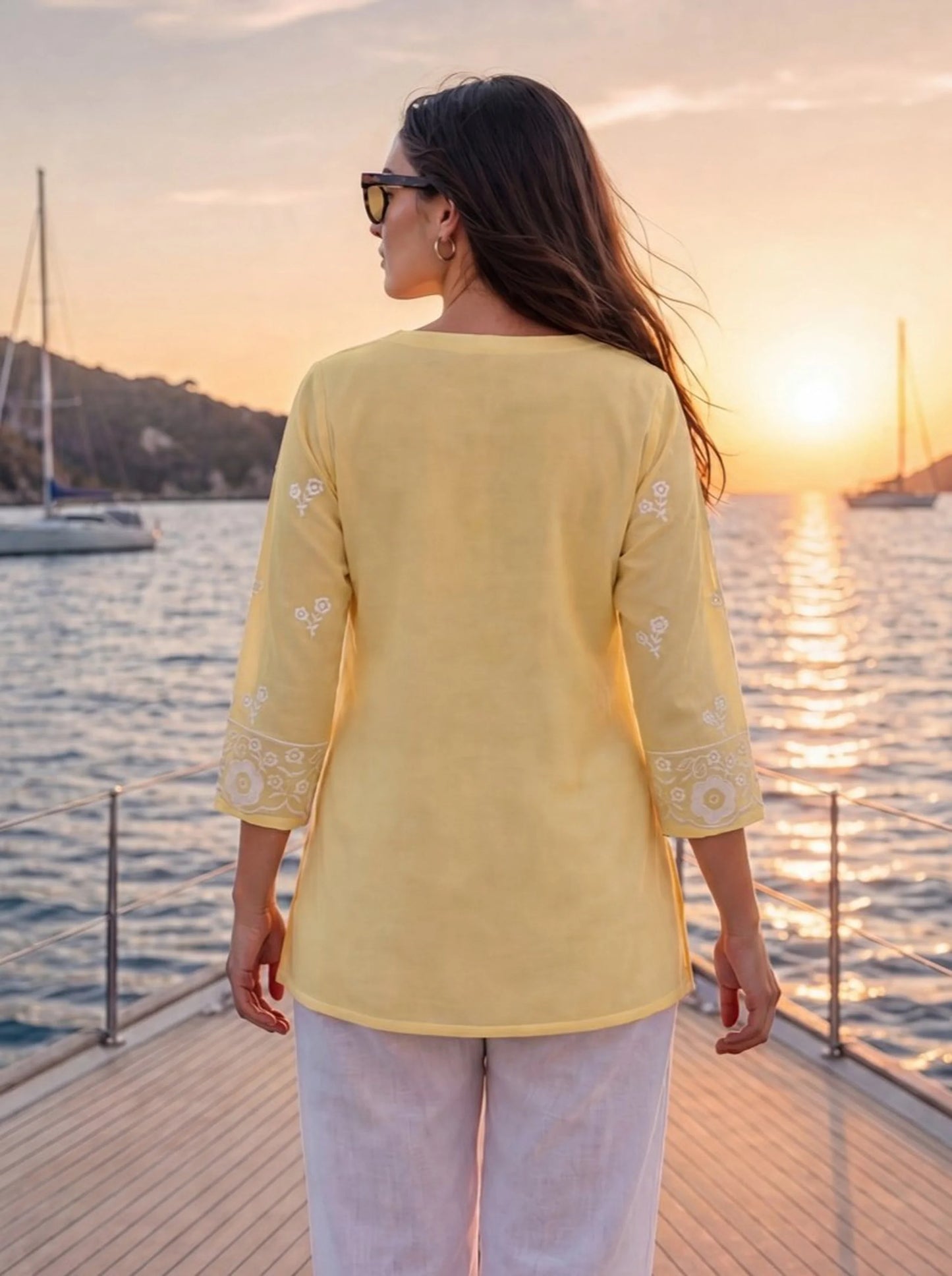 Cotton Lucknowi Top