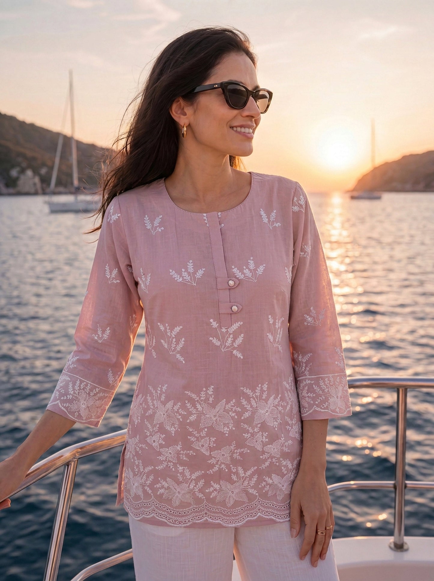 Cotton Lucknowi Top