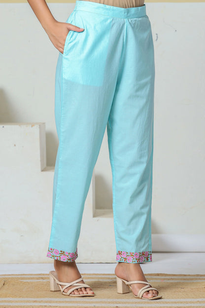 Cotton Kurta Pant Dupatta Set