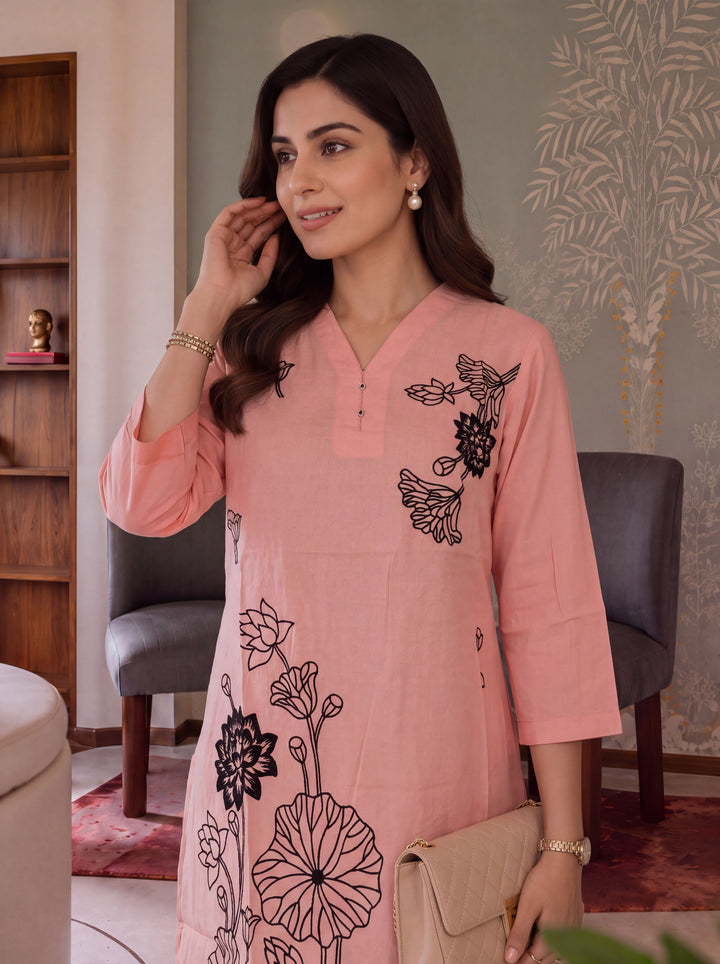 Chanderi Silk Co-Ord Set