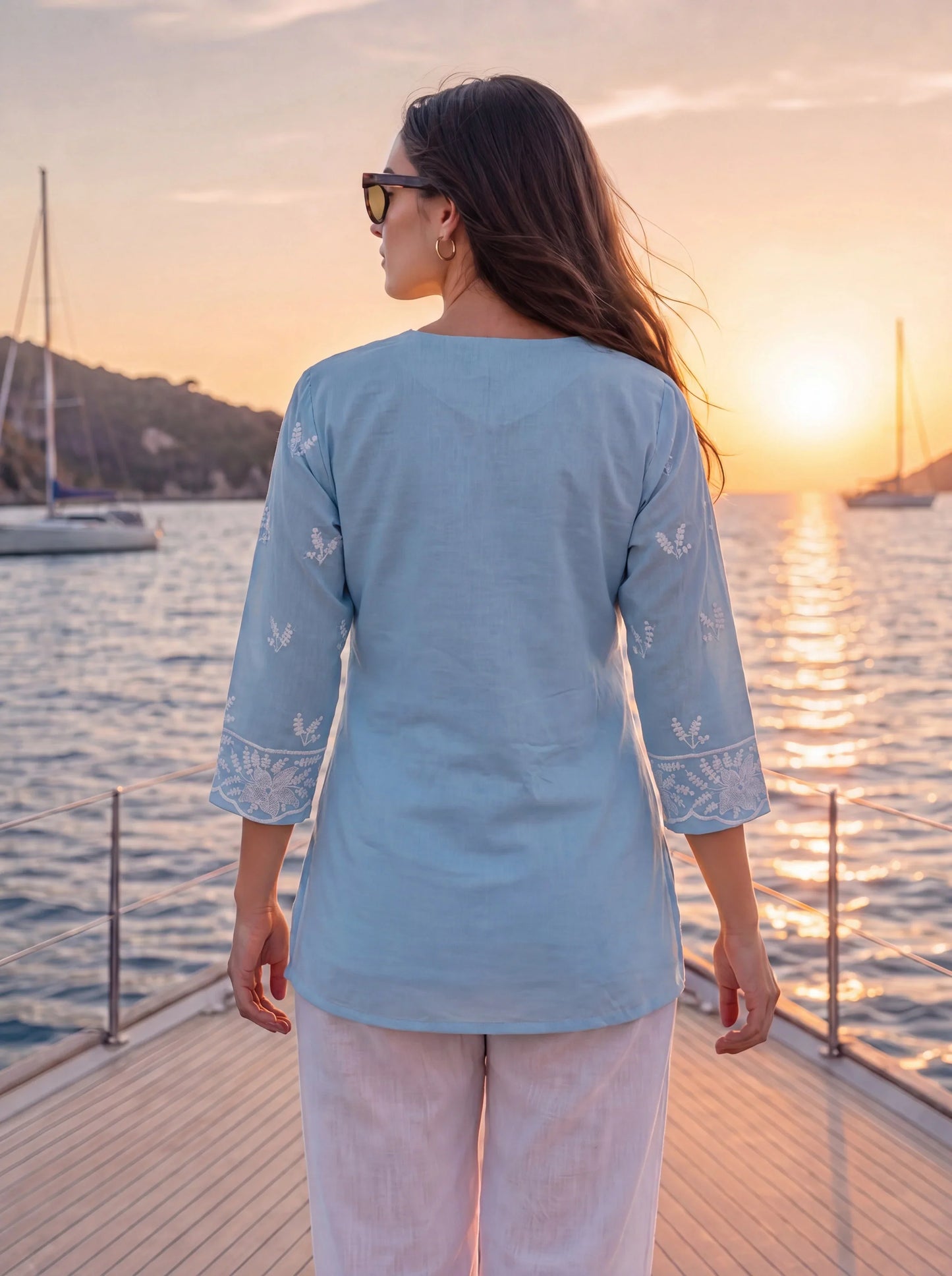 Cotton Lucknowi Top