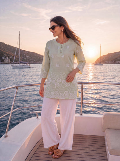 Cotton Lucknowi Top
