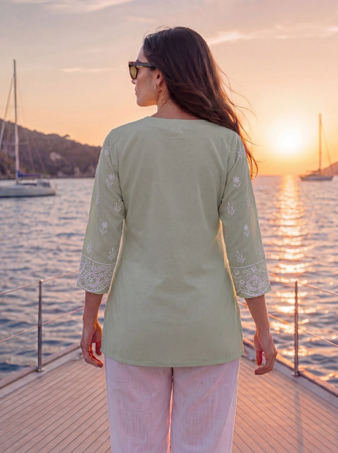 Cotton Lucknowi Top