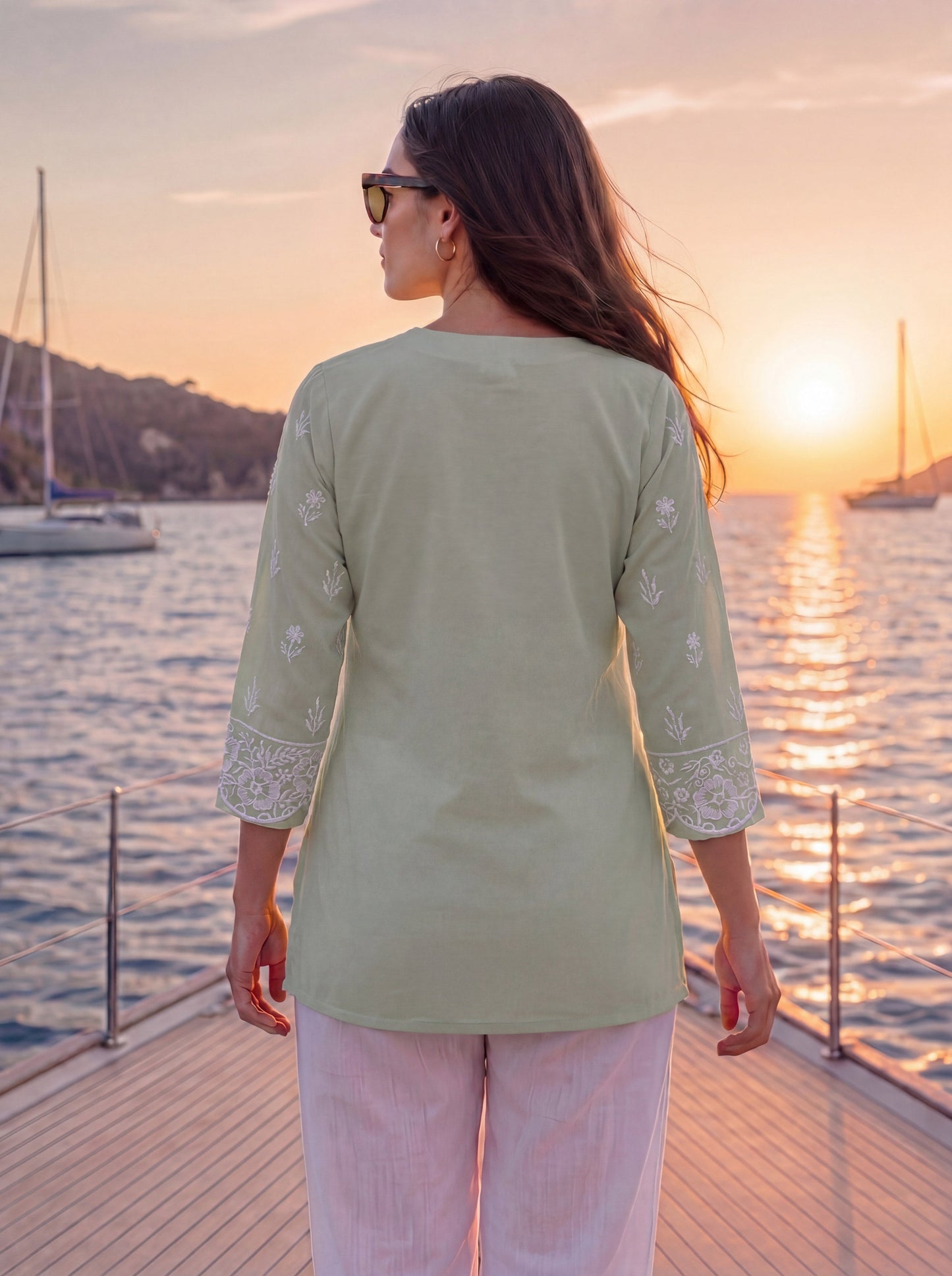 Cotton Lucknowi Top