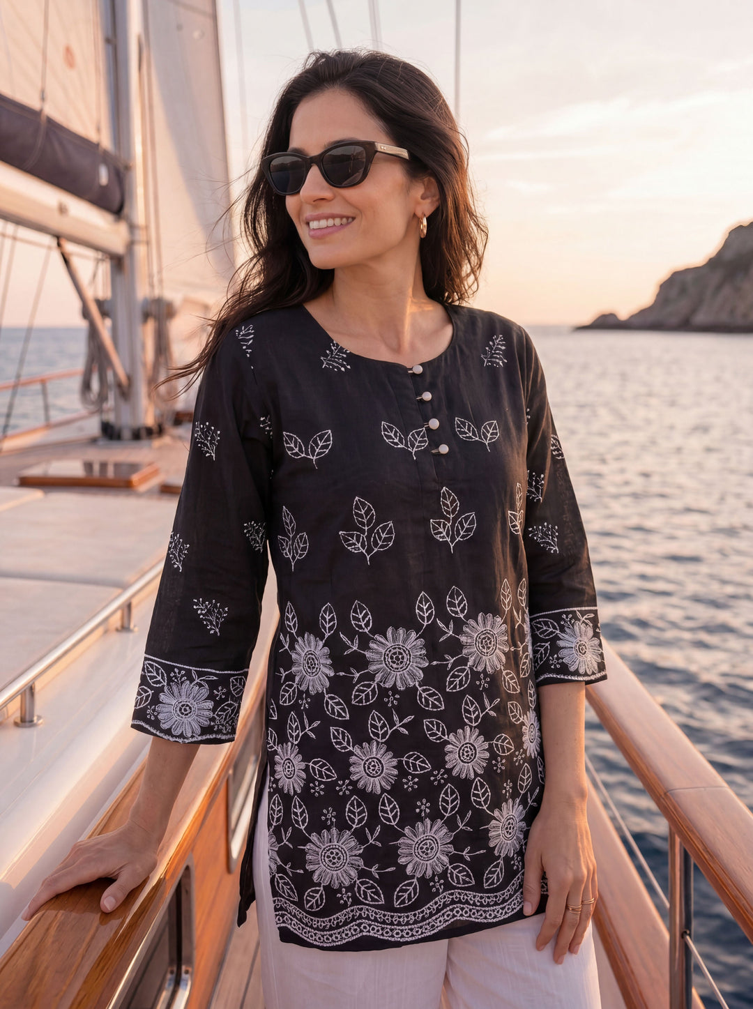 Cotton Lucknowi Top