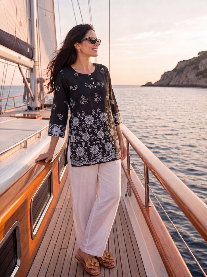 Cotton Lucknowi Top