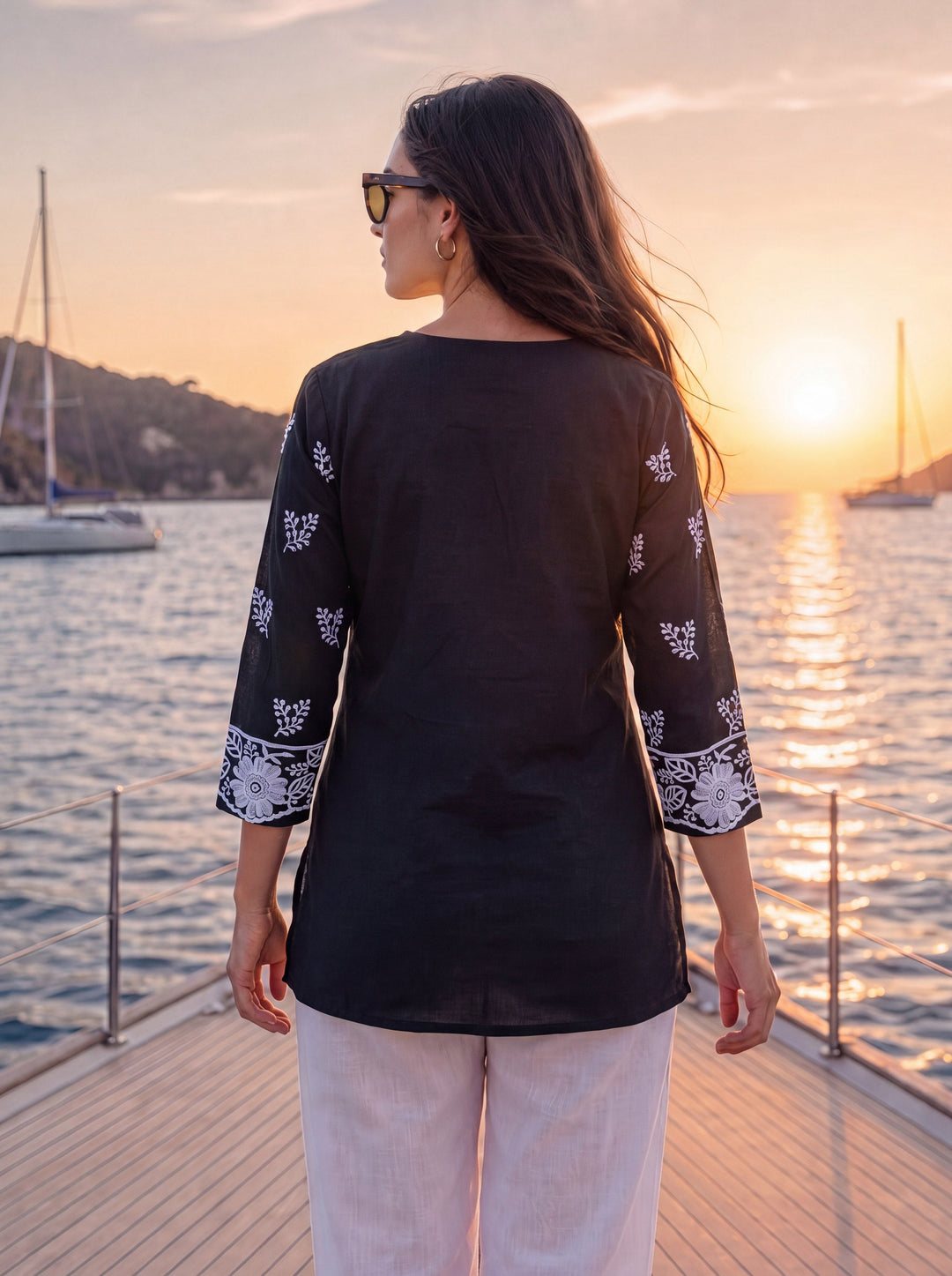 Cotton Lucknowi Top