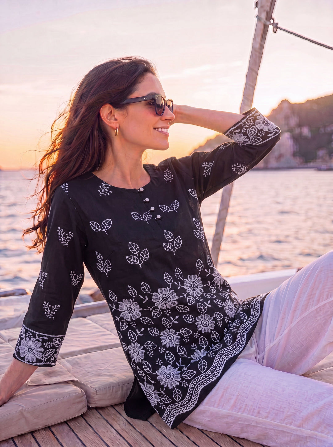 Cotton Lucknowi Top