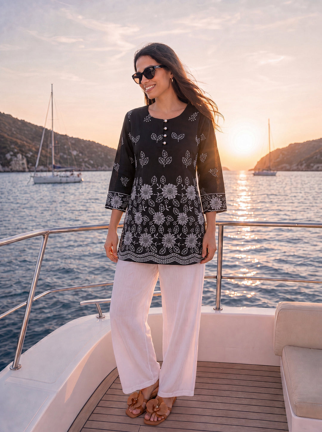 Cotton Lucknowi Top